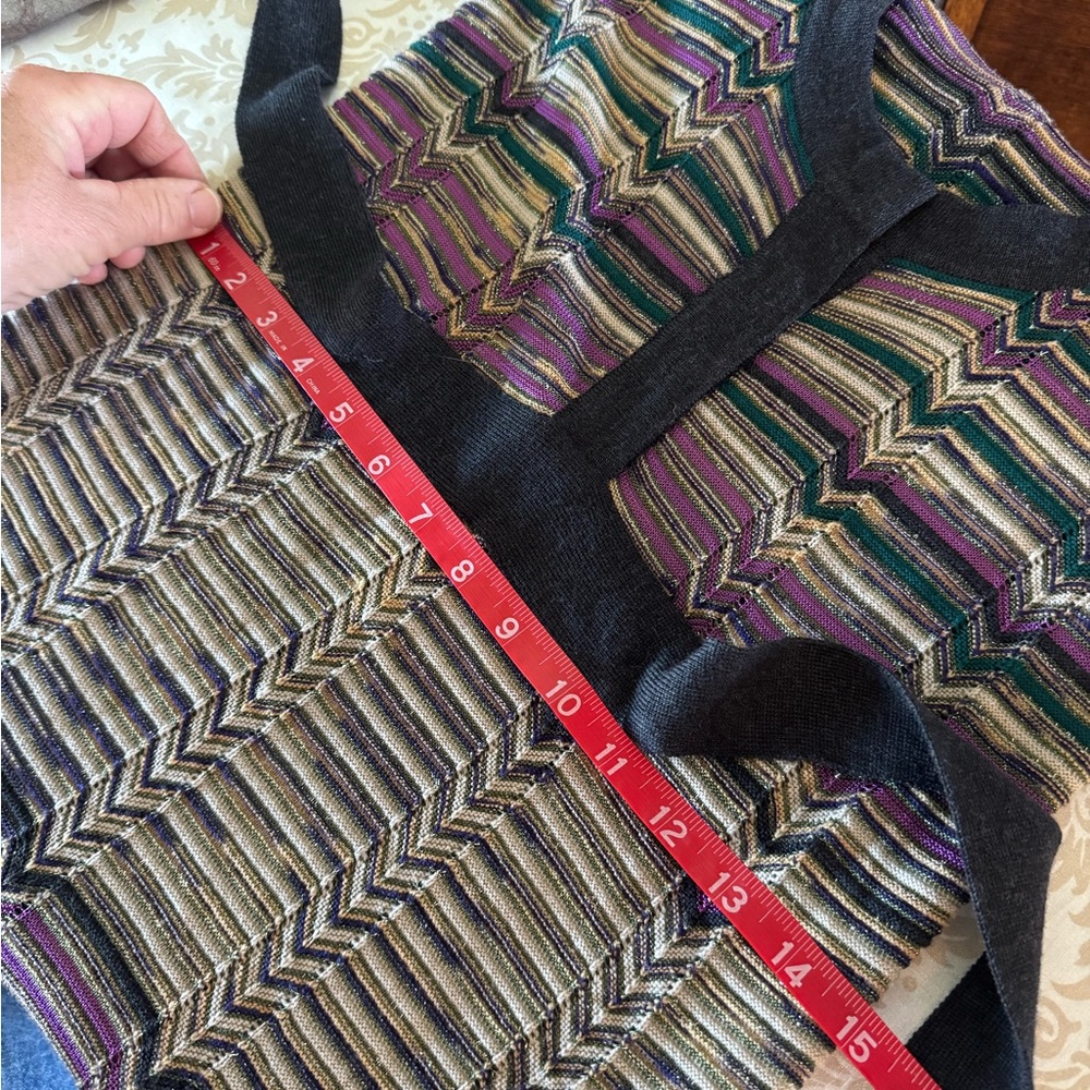 MISSONI Dress Vintage Made in Italy Sz 2 - Picture 5 of 14